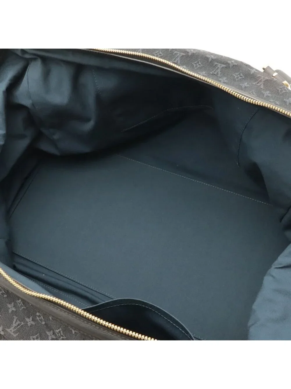 Louis Vuitton Monogram Mini Louise Boston Bag Canvas Blue